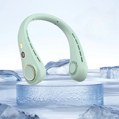Neck Fan Portable Rechargeable Long Battery Life Small Bladeless Wearable for Outdoor Sports Travel Office Students Cooling