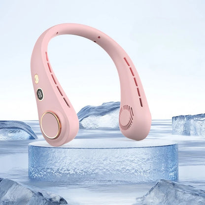 Neck Fan Portable Rechargeable Long Battery Life Small Bladeless Wearable for Outdoor Sports Travel Office Students Cooling