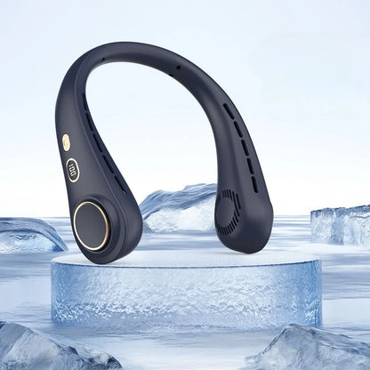 Neck Fan Portable Rechargeable Long Battery Life Small Bladeless Wearable for Outdoor Sports Travel Office Students Cooling